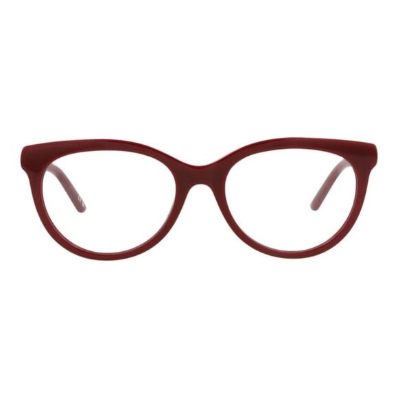 Balenciaga Womens Round/Oval Burgundy Burgundy Transparent Fashion Designer - Picture 1 of 4